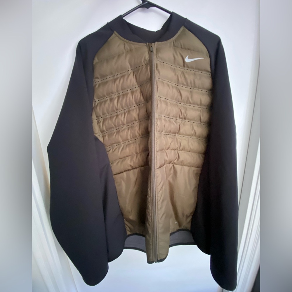 Nike Aeroloft Golf Green & Black Performance Jacket Men’s Size XL